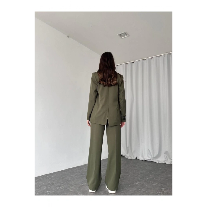 KADIN OVERSİZE CEKET PANTOLON TAKIM ASTARLİ