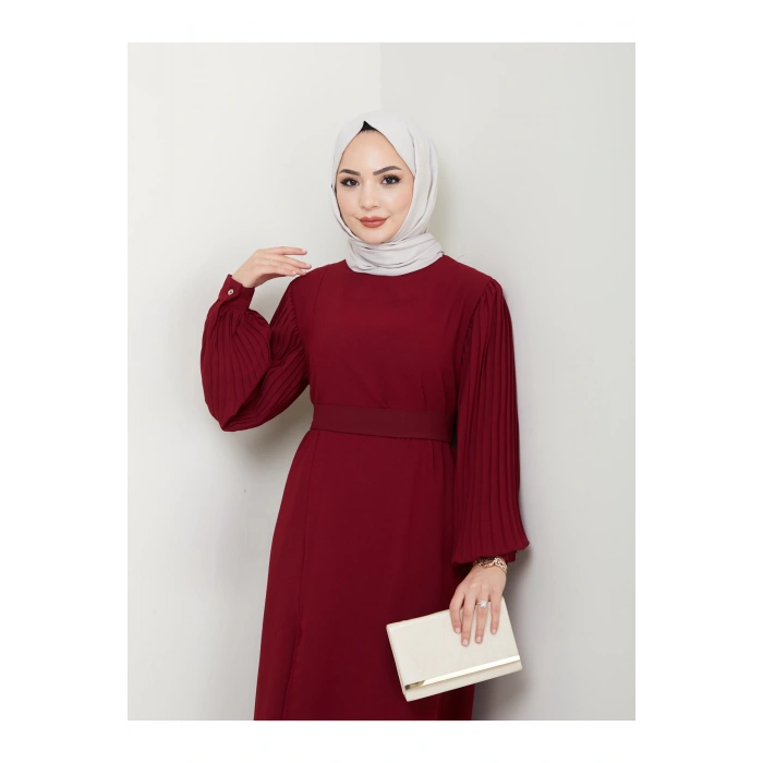 UZUN TAKIM 120CM BOY ÖNDEN YIRTMAÇLI KOLU PİLİSELİ PANTOLON TAKIM 840