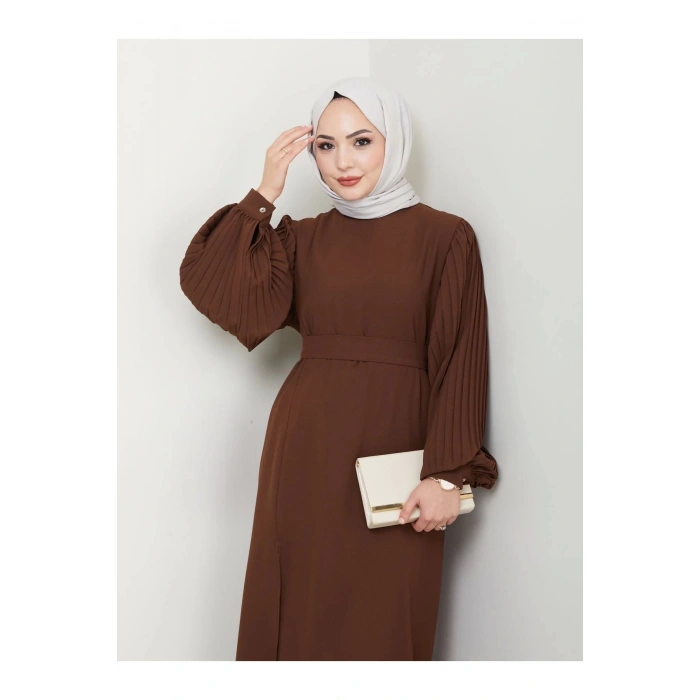 UZUN TAKIM 120CM BOY ÖNDEN YIRTMAÇLI KOLU PİLİSELİ PANTOLON TAKIM 840