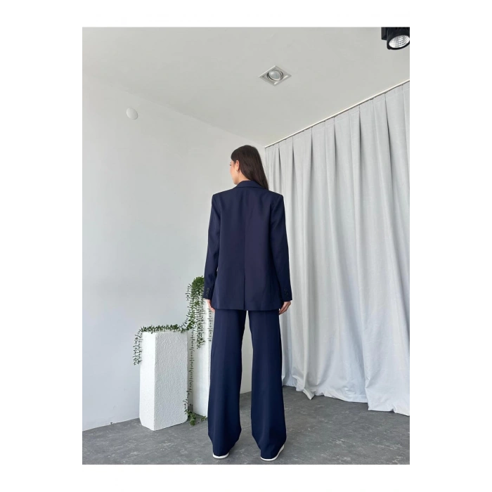 KADIN OVERSİZE CEKET PANTOLON TAKIM ASTARLİ