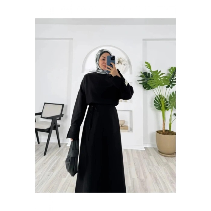 KETEN ETEKLİ TAKIM KOLLARI İPLİ TEK KOLU ETİKET DETAYLI