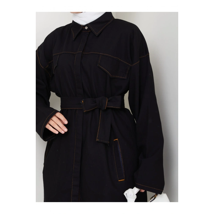 KADIN CEP DETAYLI KÜŞAKLI DENİM CEKET PANTALON TAKIM JEAN PREMİUM