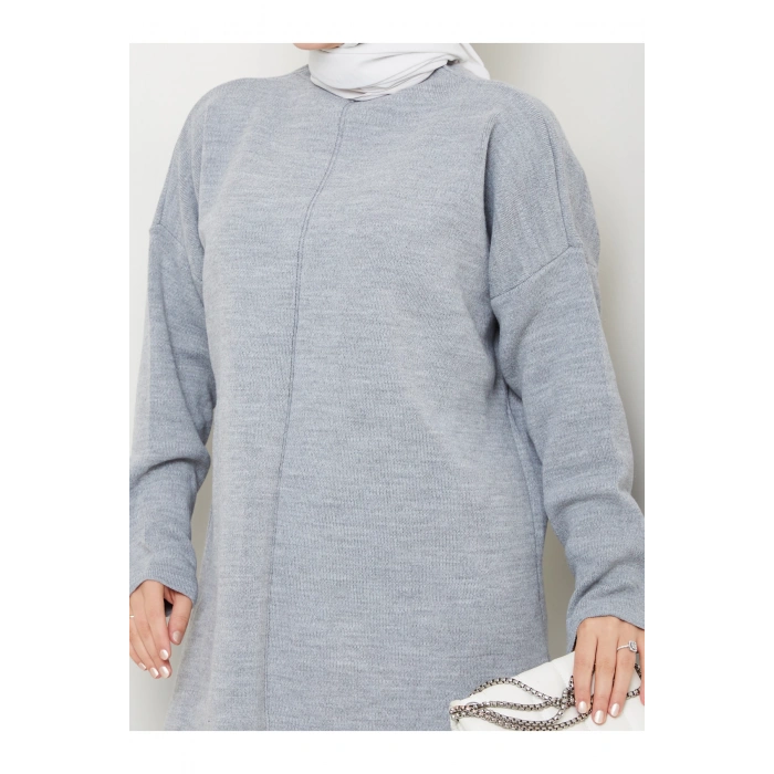 KADIN TRİKO TAKIM YARIM BALIKÇI YAKA PANTOLON KAZAK TAKIM