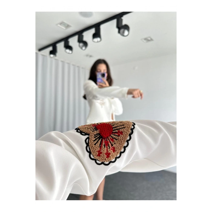 KADIN NAKIŞLI TASARIM CEKET