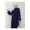 Taşli̇ Abaya Tesettür Giyim Kadin Ferace Elbise Laci̇vert