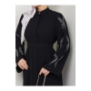 Taşli̇ Abaya Tesettür Giyim Kadin Ferace Elbise Si̇yah