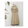 UZUN TRENCH 140 CM BOYUNDA TRENÇKOT MİNT