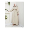 UZUN TRENCH 140 CM BOYUNDA TRENÇKOT BEJ