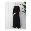 TAŞLİ ABAYA TESETTÜR GIYIM KADIN FERACE ELBISE