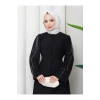TAŞLİ ABAYA TESETTÜR GIYIM KADIN FERACE ELBISE