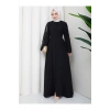 TAŞLİ ABAYA TESETTÜR GIYIM KADIN FERACE ELBISE