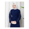 TAŞLİ ABAYA TESETTÜR GIYIM KADIN FERACE ELBISE