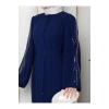 TAŞLİ ABAYA TESETTÜR GIYIM KADIN FERACE ELBISE