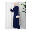 NAKŞLİ ABAYA TESETTÜR GIYIM KADIN FERACE ELBISE