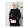 NAKŞLİ ABAYA TESETTÜR GIYIM KADIN FERACE ELBISE