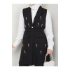 İNCİ TAŞLİ YELEK PANTOLON İKİLİ TAKIM 25088