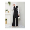 İNCİ TAŞLİ YELEK PANTOLON İKİLİ TAKIM 25088