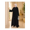 KADIN FAYA İKİLİ ABAYA TULUM TAKIM İNCİLİ