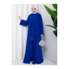 KADIN FAYA İKİLİ ABAYA TULUM TAKIM İNCİLİ