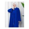 KADIN FAYA İKİLİ ABAYA TULUM TAKIM İNCİLİ