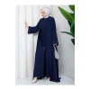 KADIN FAYA İKİLİ ABAYA TULUM TAKIM İNCİLİ