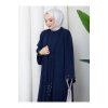KADIN FAYA İKİLİ ABAYA TULUM TAKIM İNCİLİ