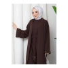 KADIN FAYA İKİLİ ABAYA TULUM TAKIM İNCİLİ