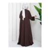 KADIN FAYA İKİLİ ABAYA TULUM TAKIM İNCİLİ
