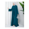 KADIN FAYA İKİLİ ABAYA TULUM TAKIM İNCİLİ