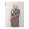 Taşli̇ Abaya Tesettür Giyim Kadin Ferace Elbise Vi̇zon