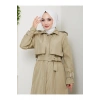 UZUN TRENCH 140 CM BOYUNDA TRENÇKOT MİNT