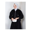 KADIN TESETTÜR KADİFE ETEKLI TAKIM CEPLI