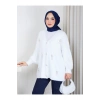 KADIN İNCİ DETAYLI TRİKO HIRKA