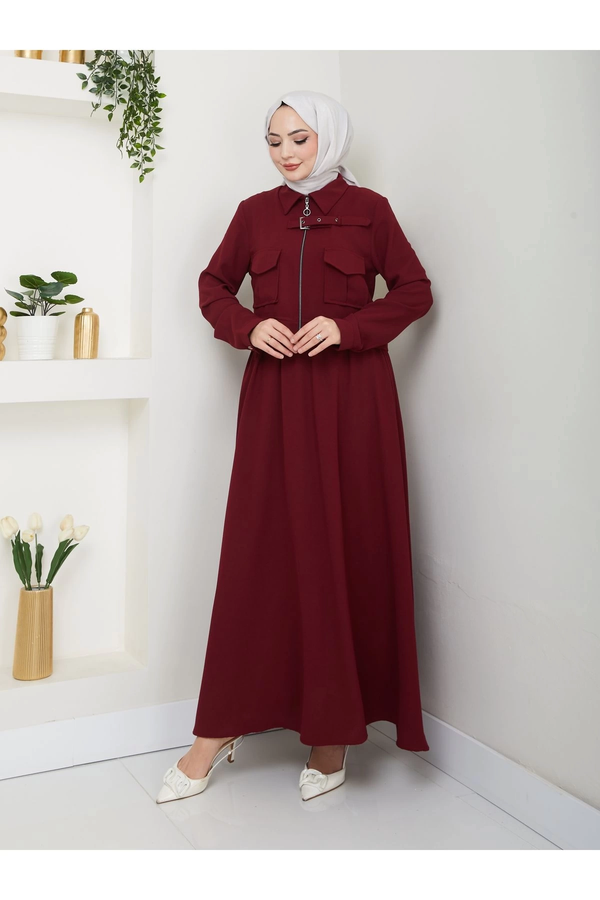 ETEKLI CEPLE FERMELI CEKETLI TESETTÜR TAKIM BORDO 765