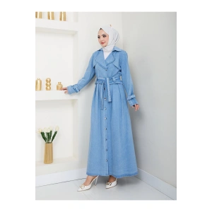 ETEKLİ CEKETL AÇİK KOT TESETTÜR TAKIM