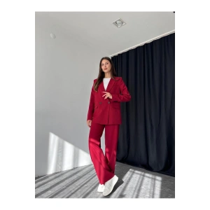 KADIN OVERSİZE CEKET PANTOLON TAKIM ASTARLİ