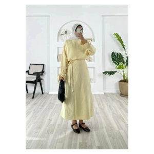 KETEN ETEKLİ TAKIM KOLLARI İPLİ TEK KOLU ETİKET DETAYLI