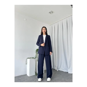 KADIN OVERSİZE CEKET PANTOLON TAKIM ASTARLİ