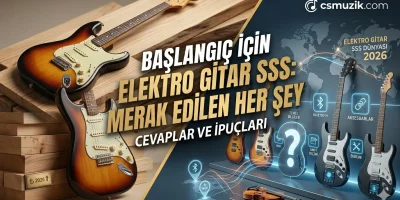 Elektro Gitar Başlangıç İçin SSS - Detaylı Sorular