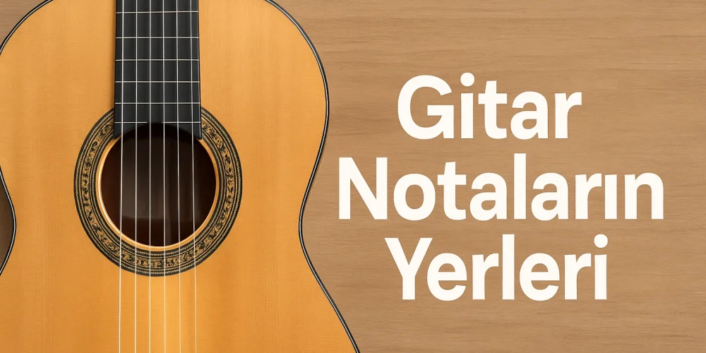 Gitarda Notaların Yerleri