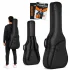Fourtune Luca Siyah Klasik Gitar Kılıfı Kalın Taşıma Çantası (Eğitim Metodu Hediye)