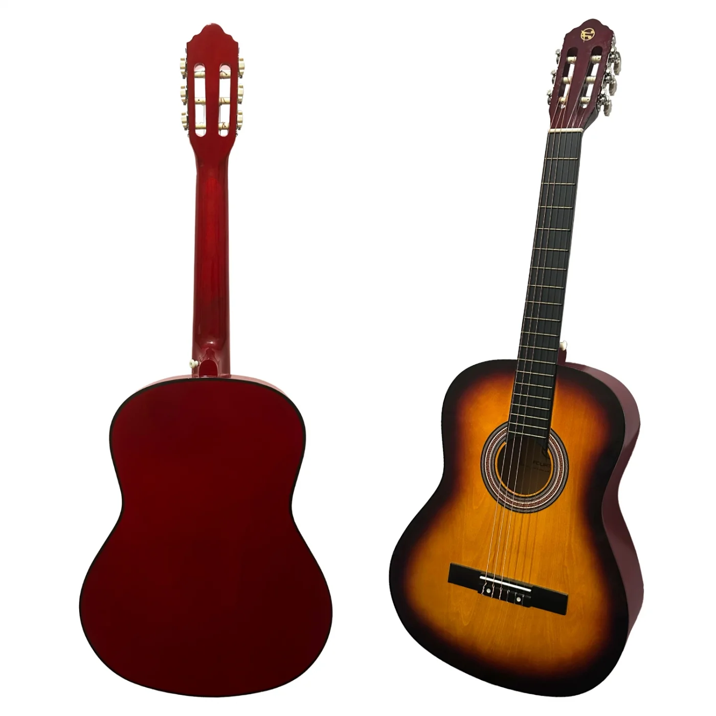 Fourtune Luca C-180SB Sunburst Klasik Gitar Seti 4/4 Sap Ayarlı