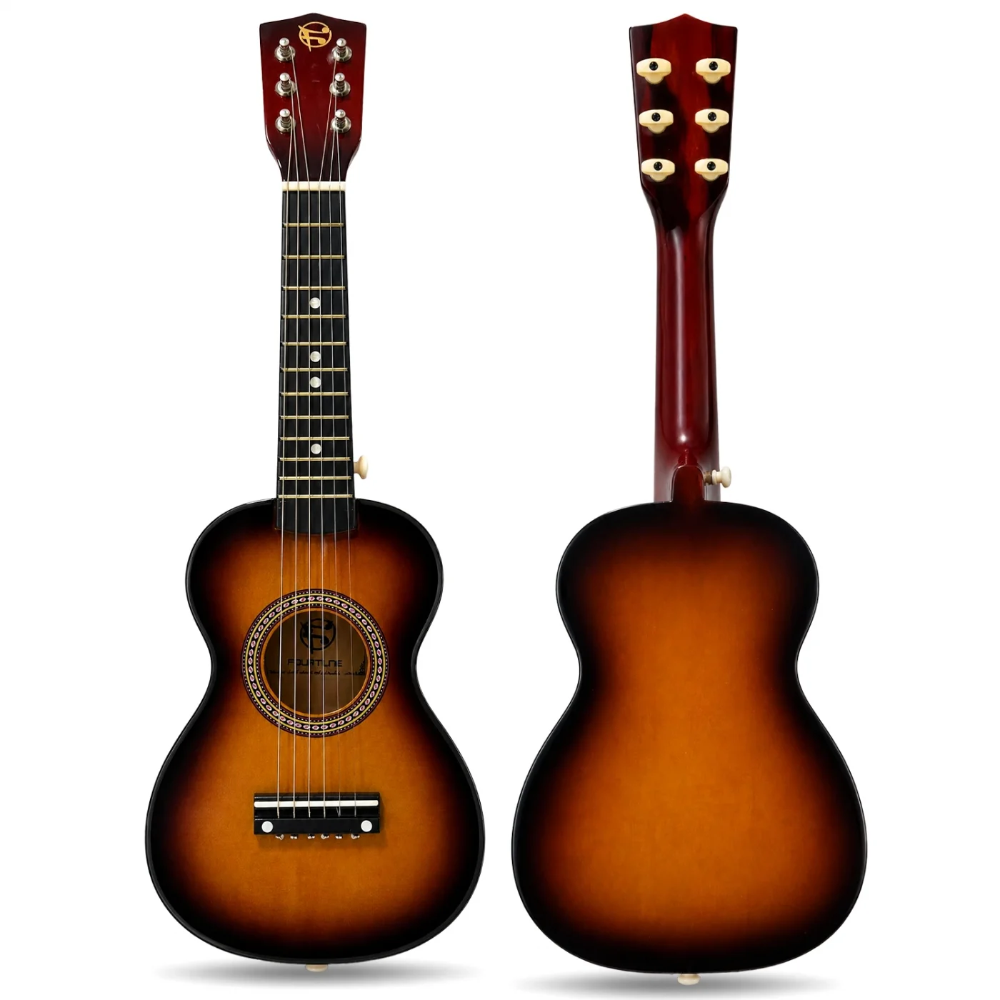 Fourtune Loki T-80SB 6 Telli Sunburst Çocuk Gitarı Gerçek Ağaç