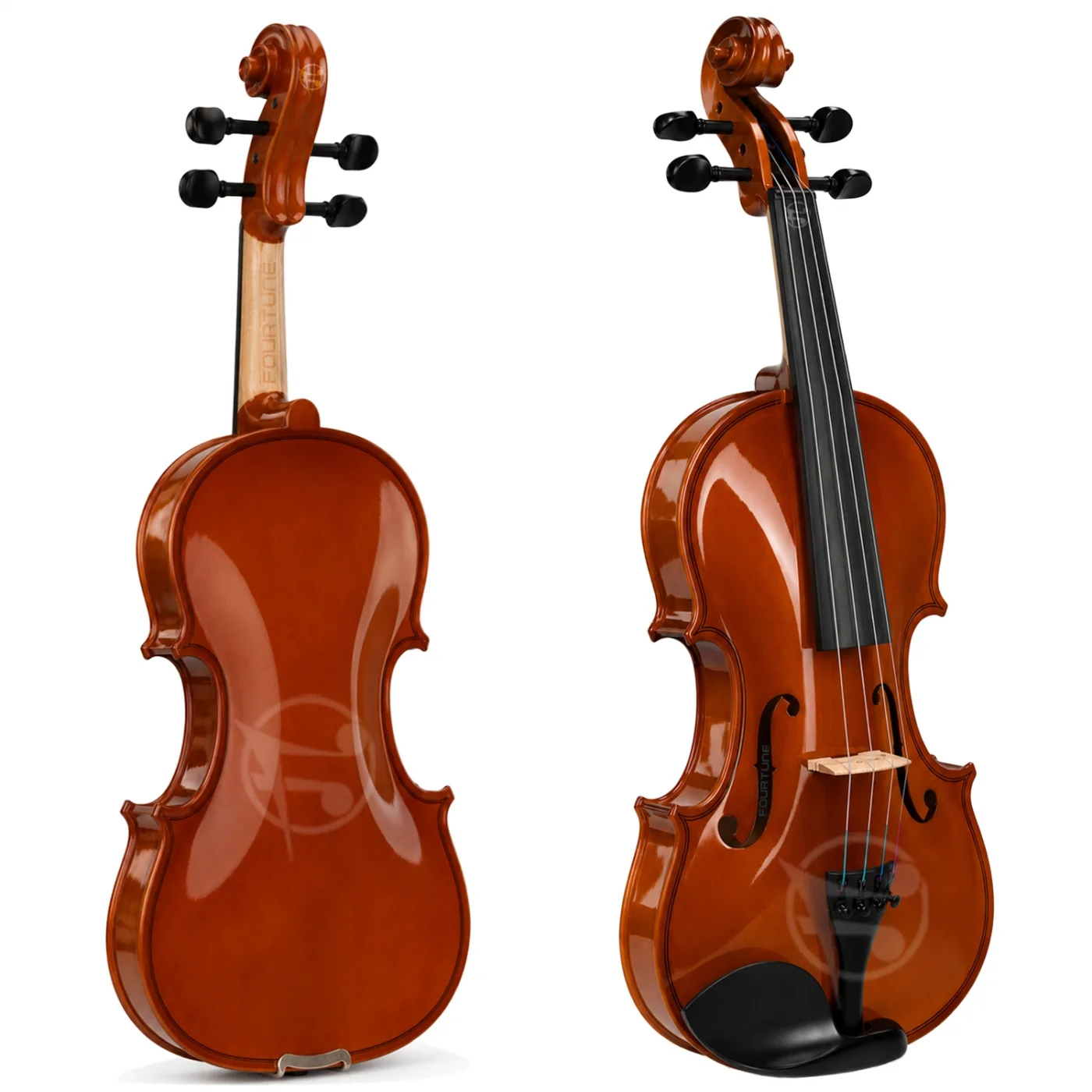 Fourtune Dante VL-200SBR Parlak 4/4 Akustik Keman Seti (Tam Boy)