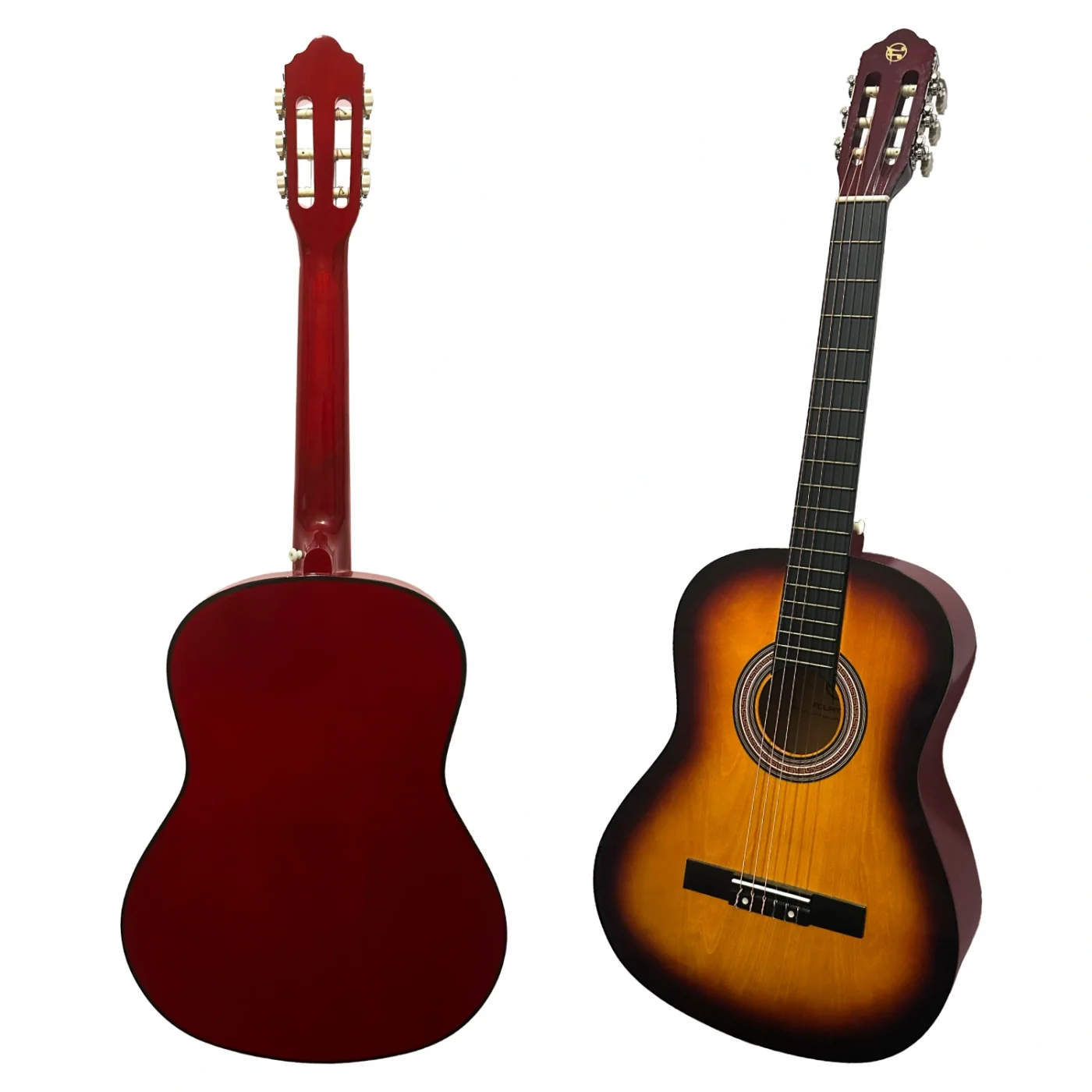 Fourtune Luca C-180SB Sunburst Klasik Gitar Seti 4/4 Sap Ayarlı