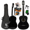 Fourtune Luca C-180BK Siyah Klasik Gitar Seti 4/4 Sap Ayarlı
