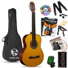 Fourtune Luca C-180OR Turuncu Klasik Gitar Seti 4/4 Sap Ayarlı