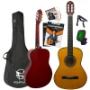 Fourtune Luca C-180OR Turuncu Klasik Gitar Seti 4/4 Sap Ayarlı