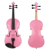 Fourtune Dante VL-200PK 4/4 Akustik Pembe Keman Seti (Tam Boy)