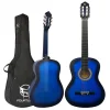 Fourtune Luca C-180BL Mavi Klasik Gitar Seti 4/4 Sap Ayarlı